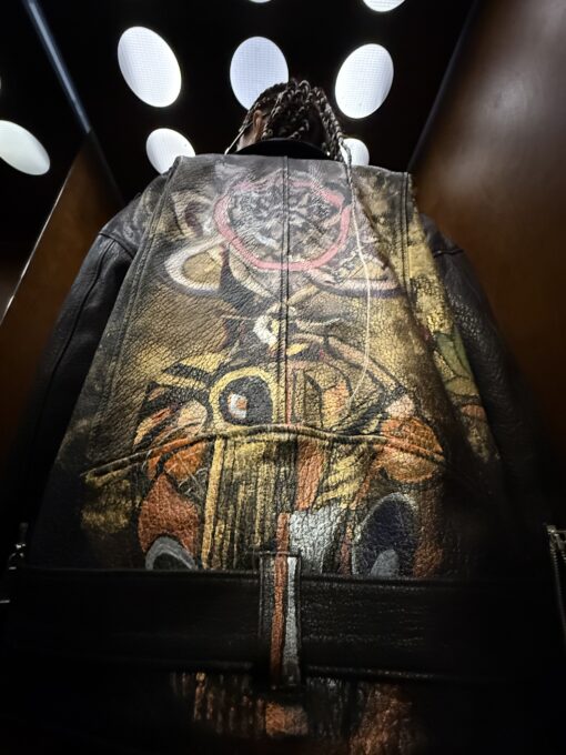 FURQUE x Martin Saar leather jacket