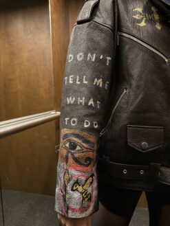 FURQUE x Martin Saar leather jacket